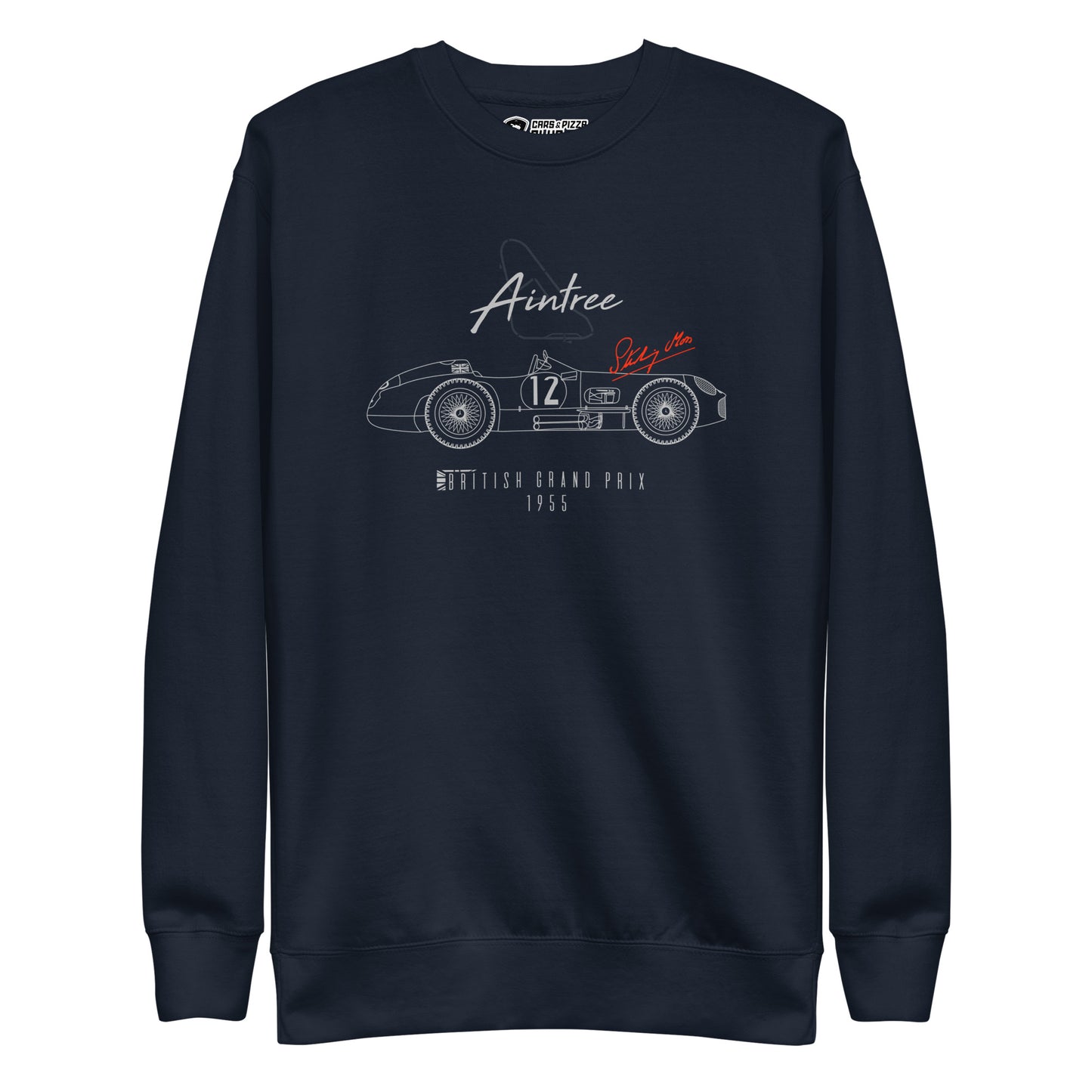 Stirling Moss Mercedes-Benz "Aintree 1955" Unisex T-Shirt