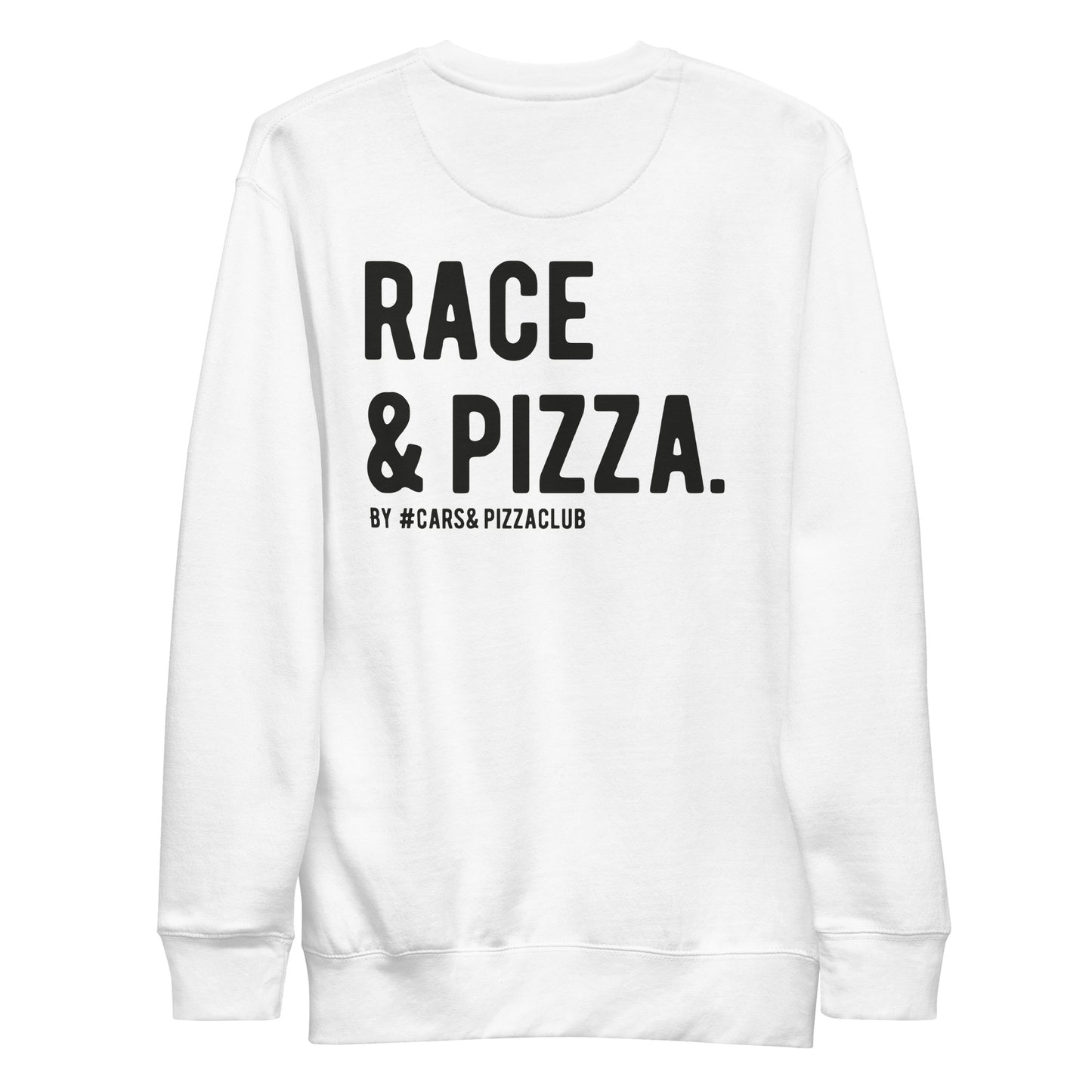 Unisex sweatshirt without hat Cars&amp;Pizza (Race&amp;Pizza)