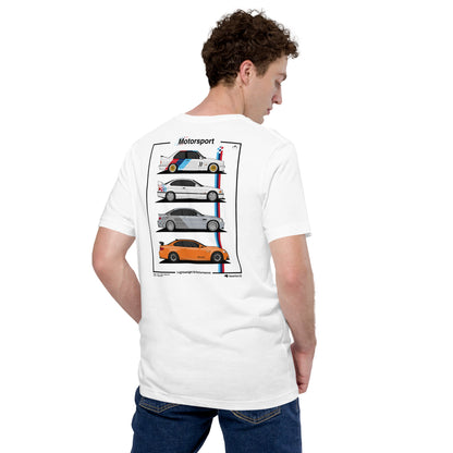 BMW M3 Generation Unisex T-Shirt