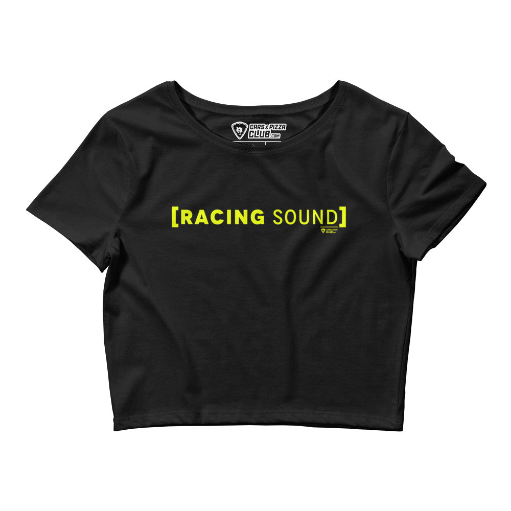 Crop Top T-shirt [Racing Sound]