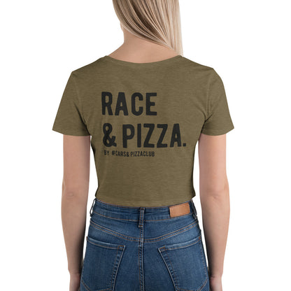 Camiseta Crop Top Cars&Pizza (Race&Pizza)