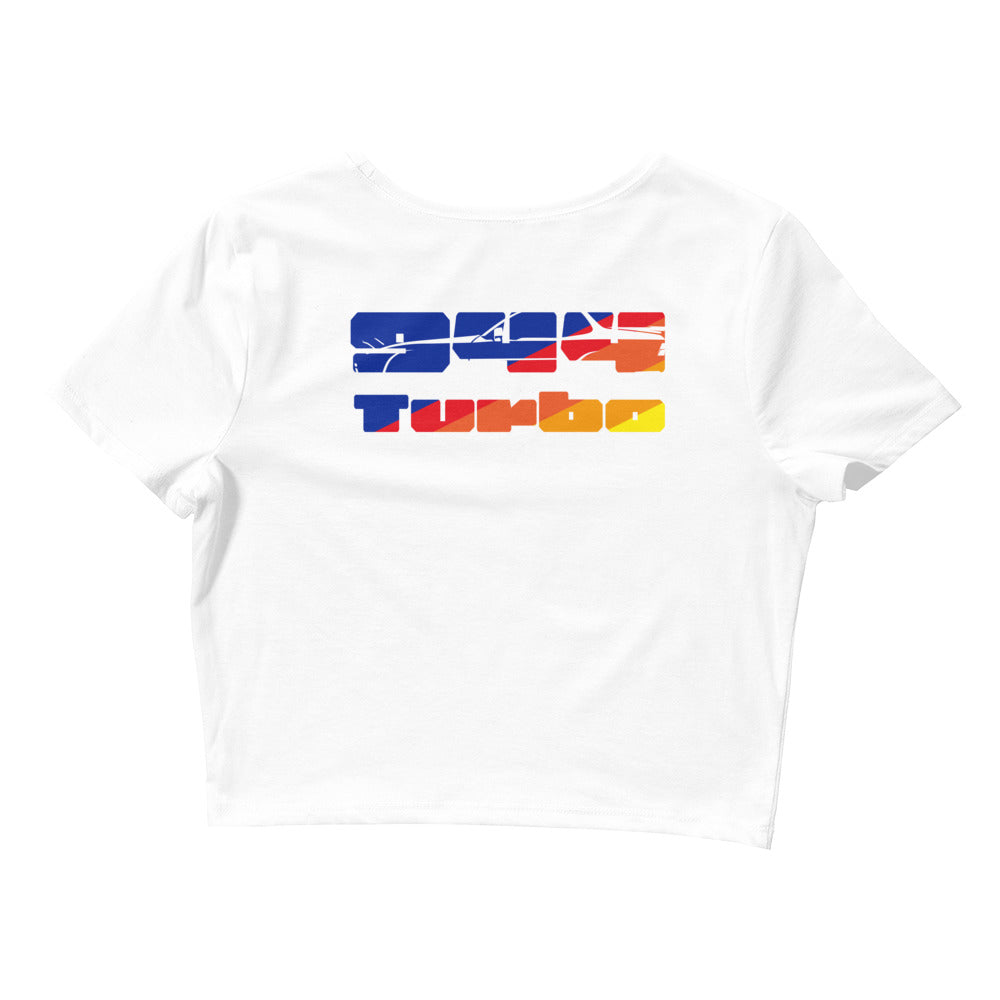 Camiseta Crop Top Porsche 944 Turbo