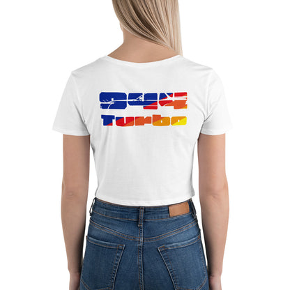 Camiseta Crop Top Porsche 944 Turbo