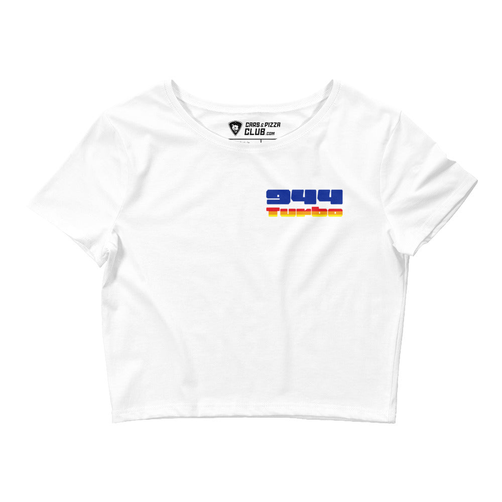 Camiseta Crop Top Porsche 944 Turbo