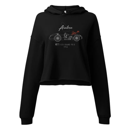 Sudadera Crop Top Stirling Moss Mercedes-Benz "Aintree 1955"