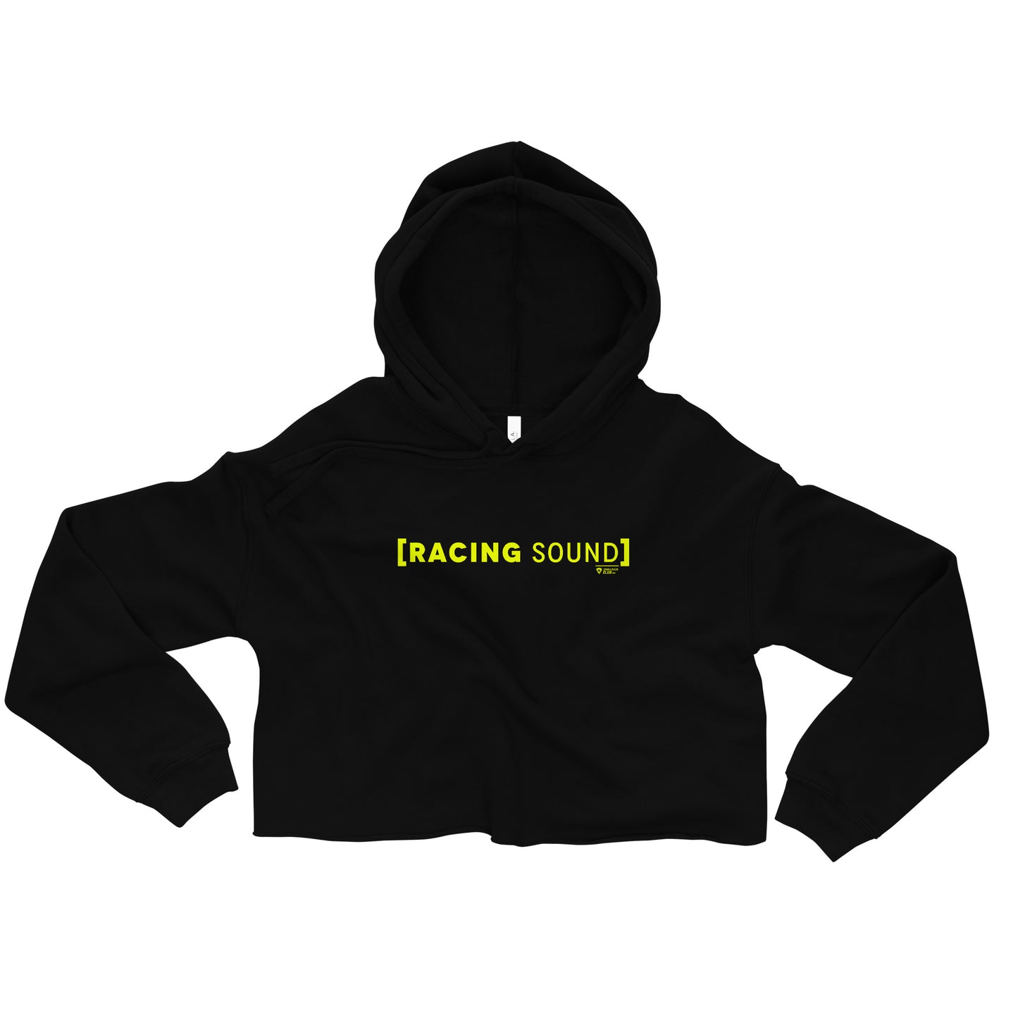 Sudadera con Gorro Crop Top [Racing Sound]