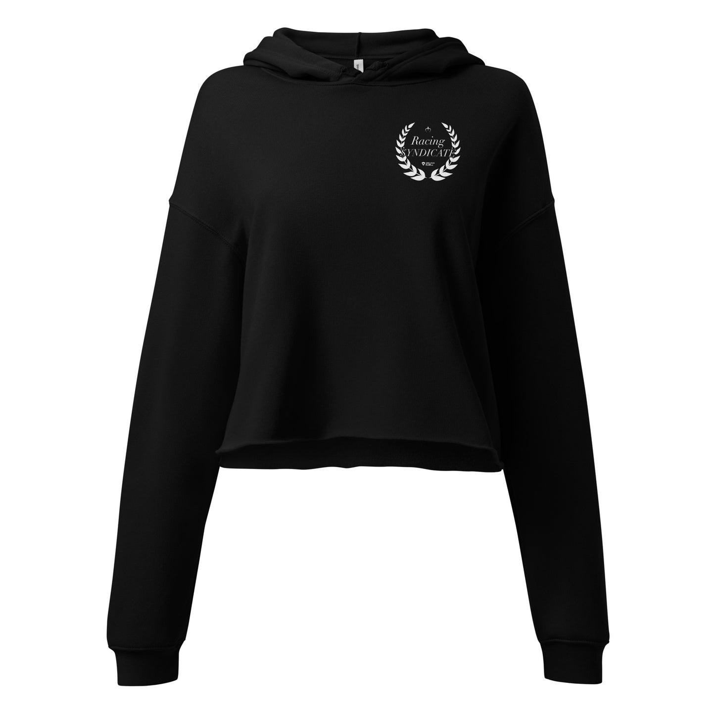 "Racing Syndicate" Crop Top Sweatshirt