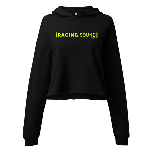 Sudadera con Gorro Crop Top [Racing Sound]