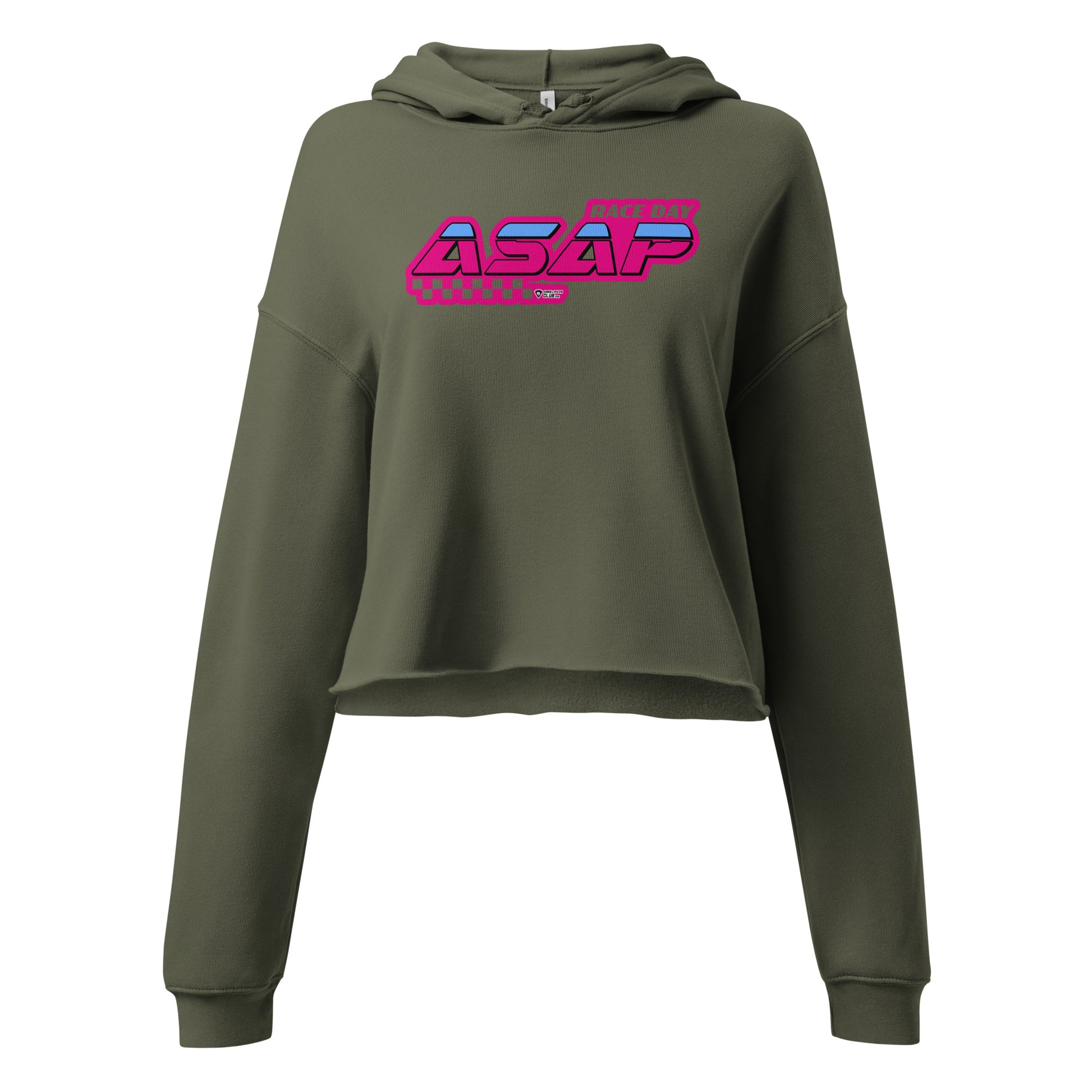 Sudadera Crop Top "RACE DAY ASAP"