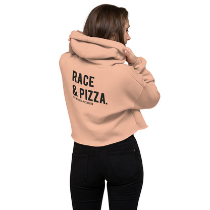 Cars&amp;Pizza Crop Top Sweatshirt (Race&amp;Pizza)