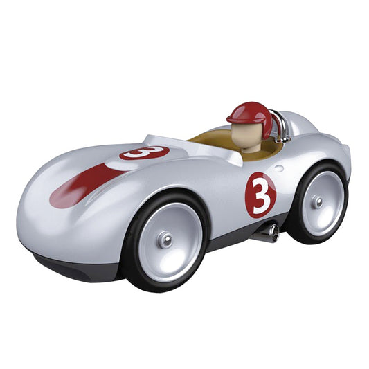 Toy Sports Car Silver