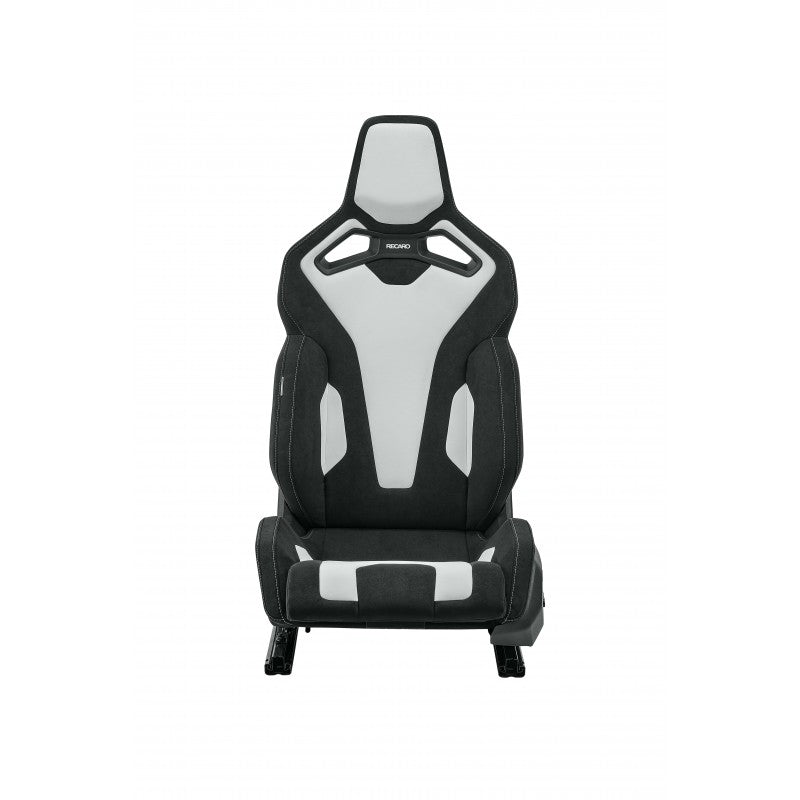 asiento recaro sport c 3 dr calefaccion cuero blanco negro