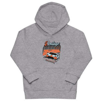 Ford GT Heritage unisex kids hooded sweatshirt