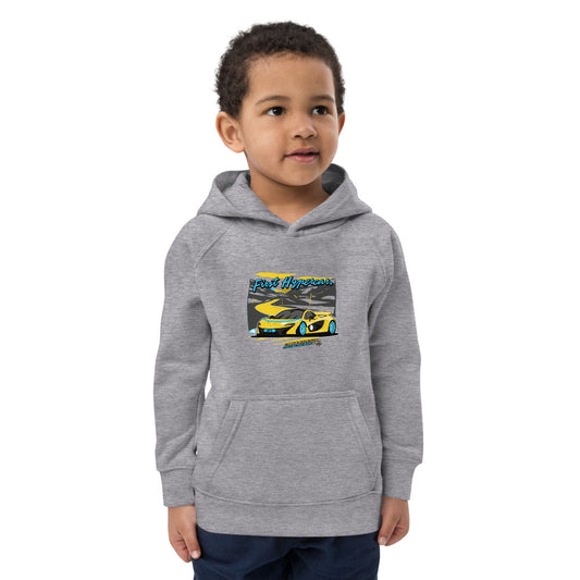 Kids unisex Mclaren P1 "First Hypercar" Heritage hoodie