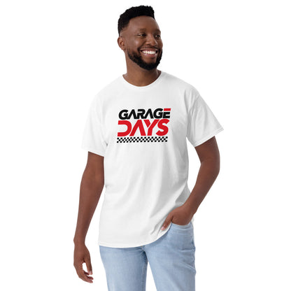"Garage Days" White Unisex T-Shirt
