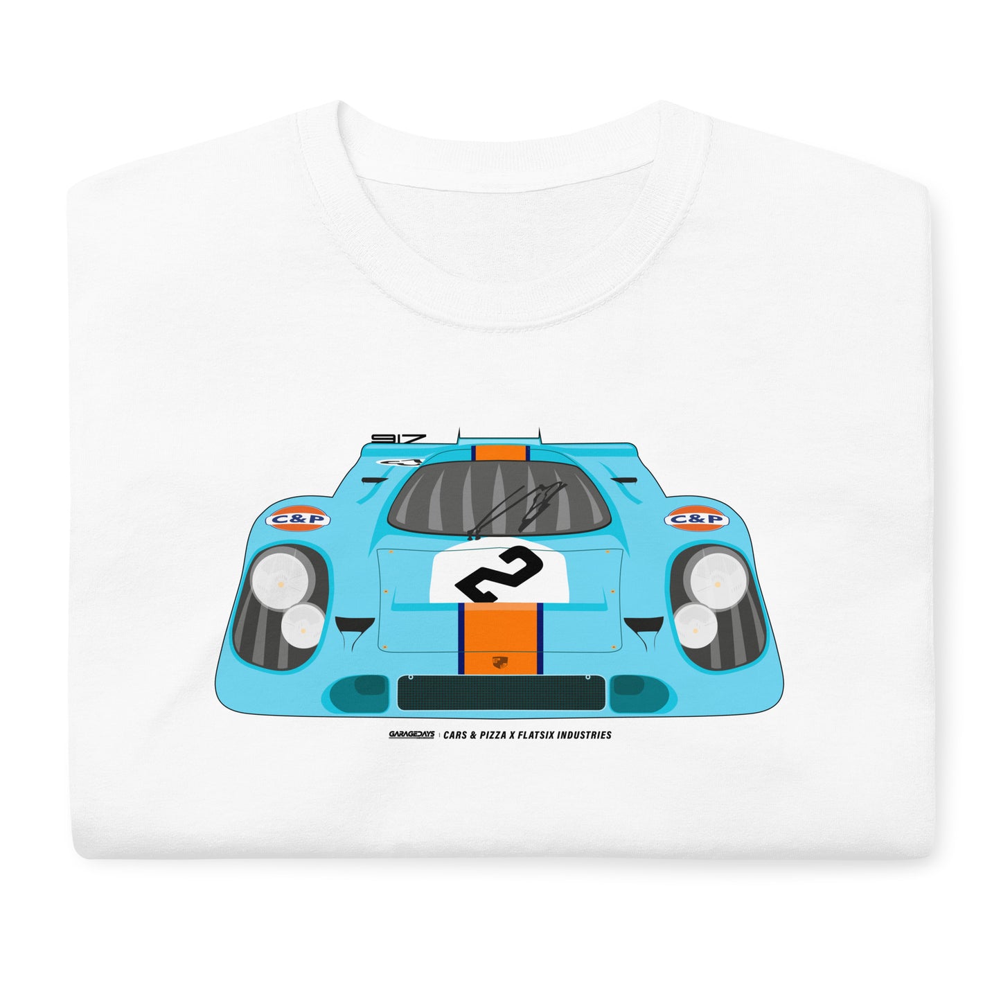 Camiseta unisex Porsche 917 "Gulf"