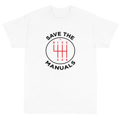 Save the Manuals "Garage Days" 1 of 100 Unisex T-Shirt White
