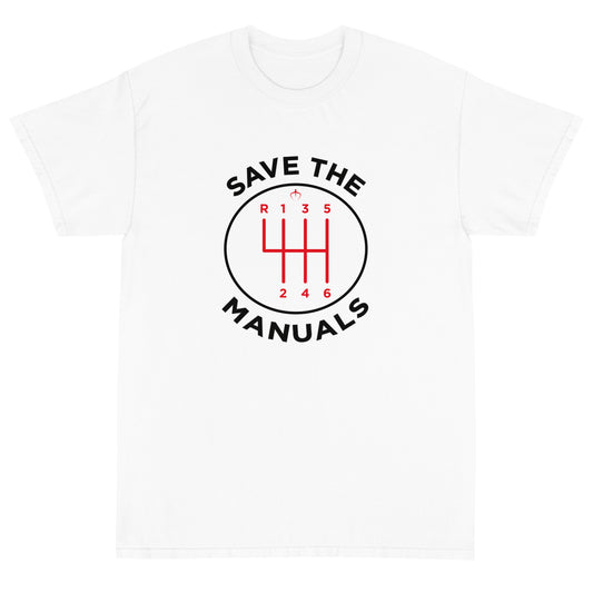 Camiseta unisex Save the Manuals