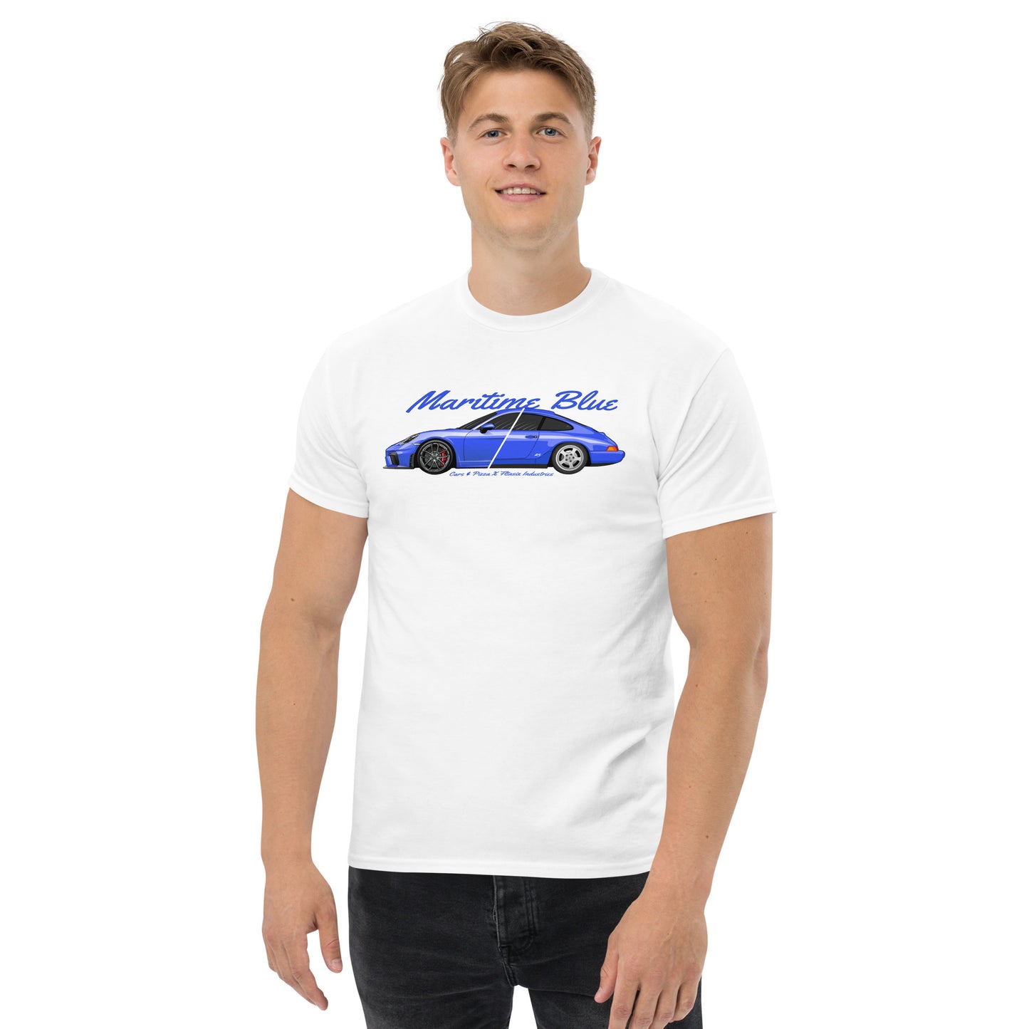Comprar camiseta Porsche 930 Maritime Blue