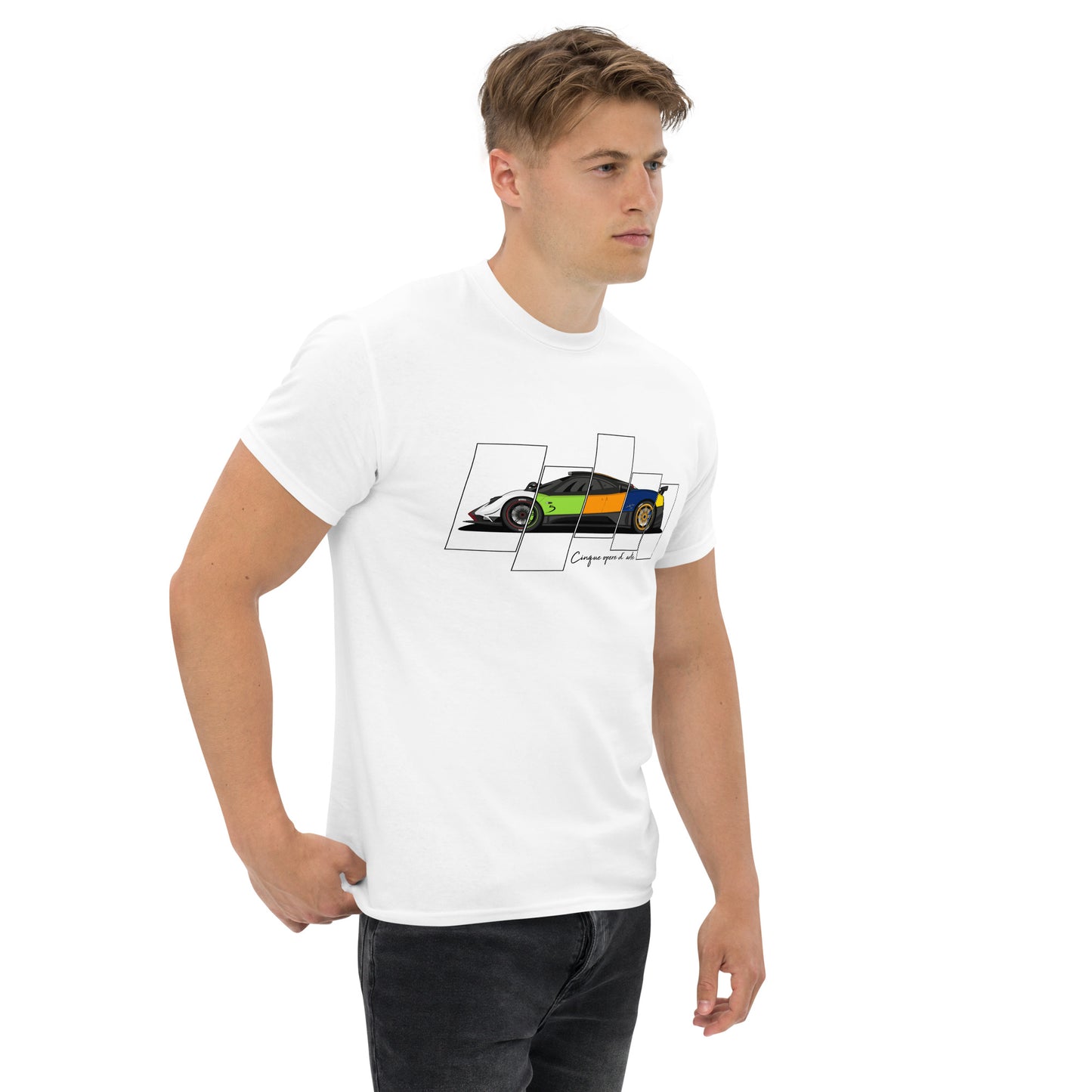 Camiseta unisex del Pagani Zonda Cinque