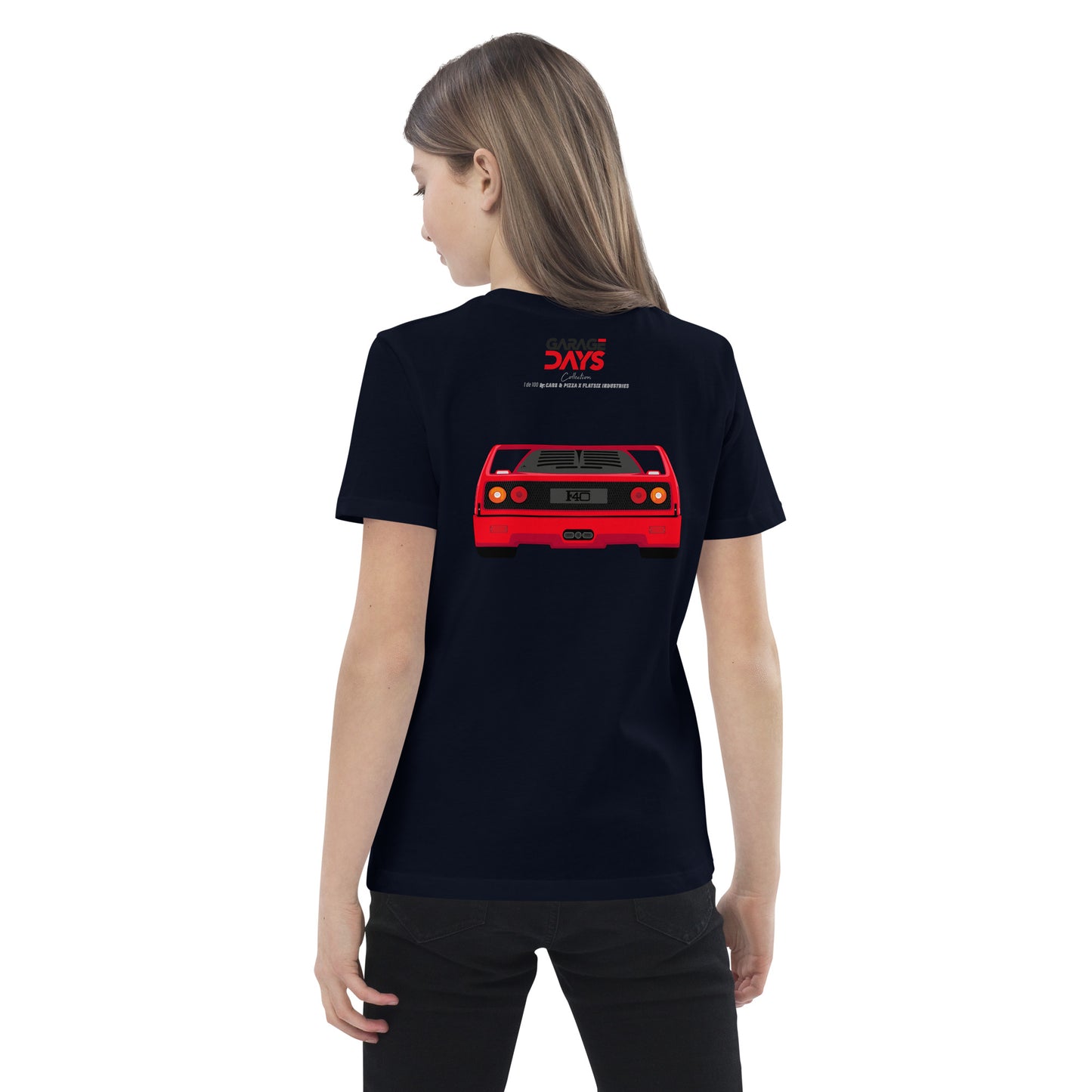 Ferrari F40 "Garage Days" 1 of 100 unisex kids t-shirt