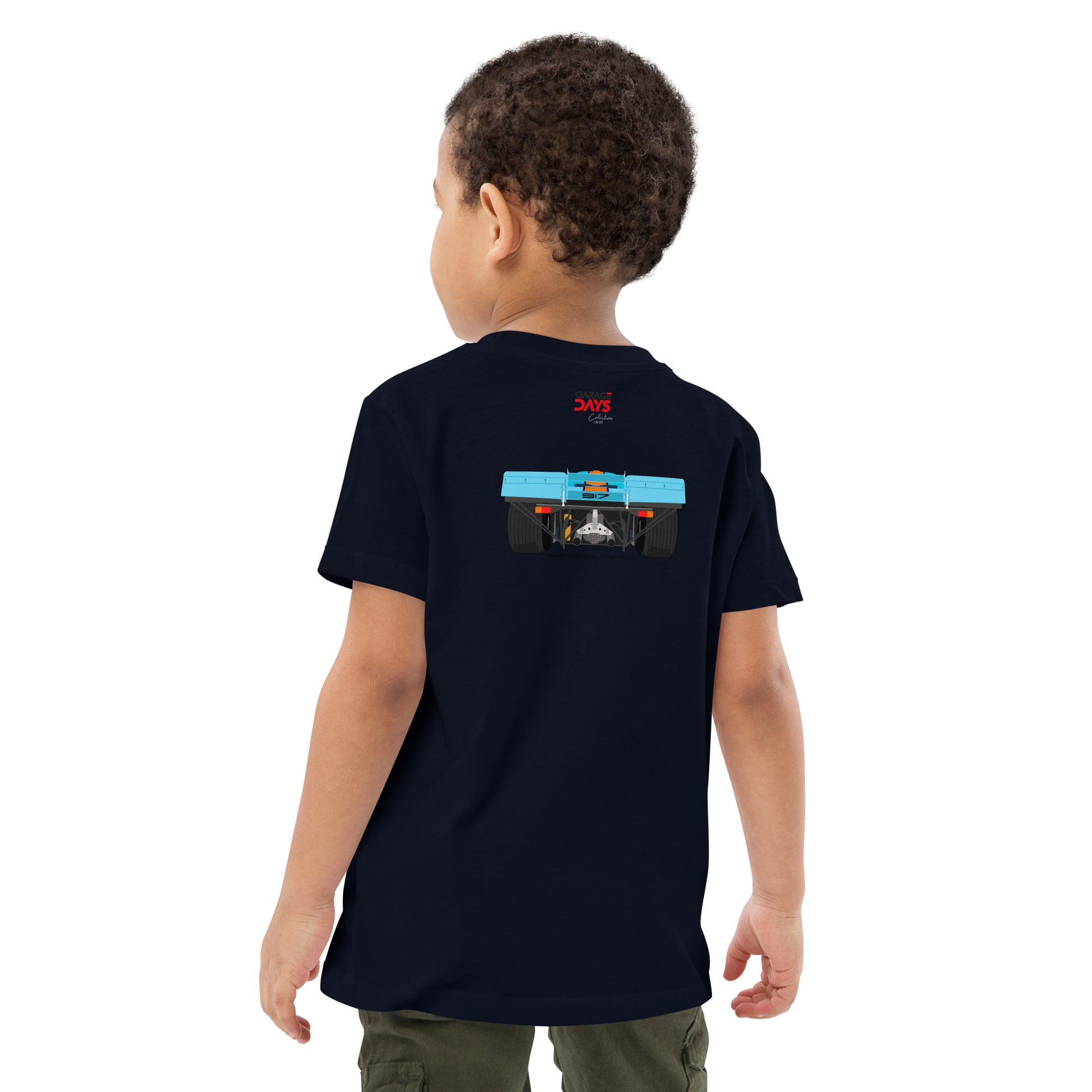 camiseta porsche 917 garage days