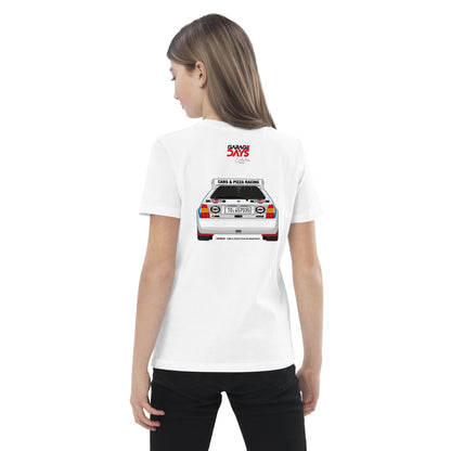 Lancia Delta Integrale "Garage Days" unisex kids t-shirt