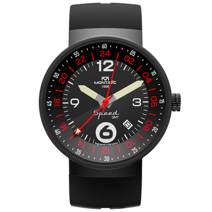 Montjuic GMT AllBlack Watch
