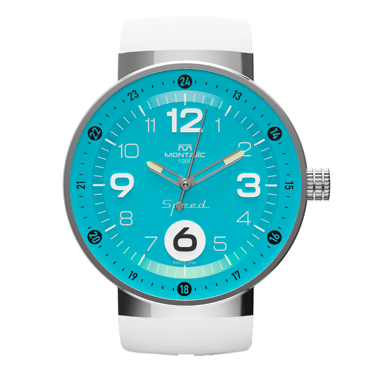 Montjuic Speed ​​Turquoise Watch