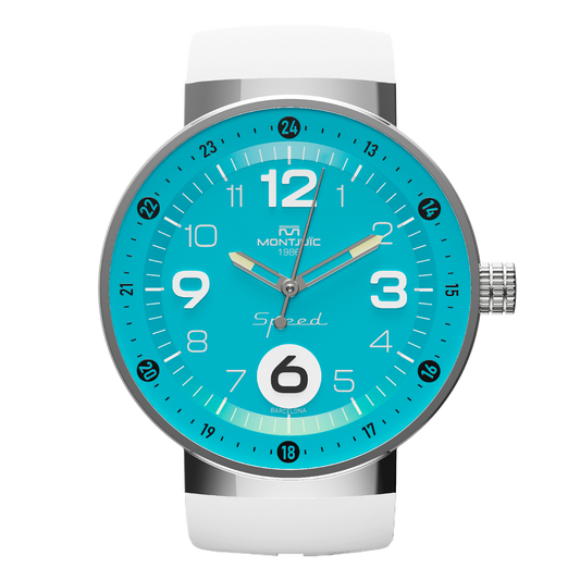 Montjuic Speed ​​Turquoise Watch