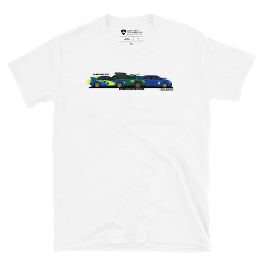 Camiseta unisex Subaru Impreza Off-Road Performance Cars