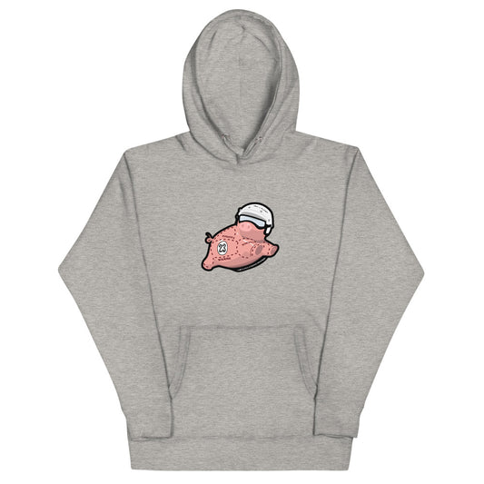 Sudadera con gorro unisex Cars&Pizza Porsche GT3 RS MR PinkPig