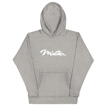 Unisex Hooded Sweatshirt "Miata" White