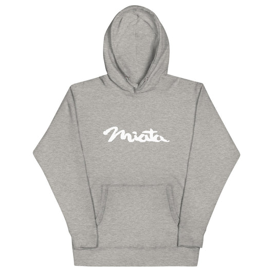 Sudadera con gorro unisex "Miata" White