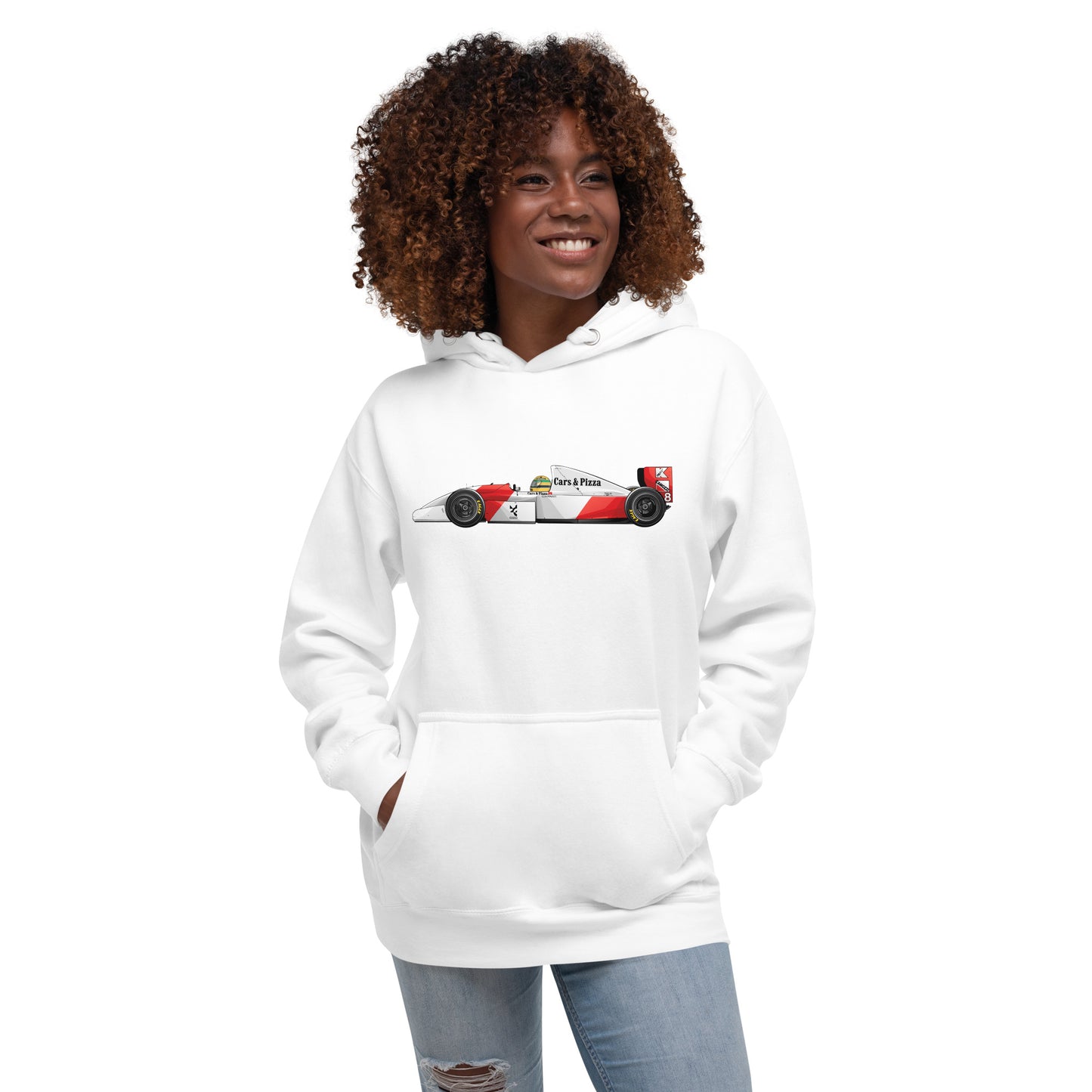 F1 Senna Unisex Hooded Sweatshirt