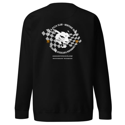 Sudadera unisex Logo "Cars&amp;Pizza" Speed Club