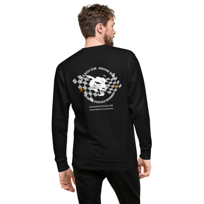 Speed ​​Club Logo "Cars&amp;Pizza" unisex sweatshirt