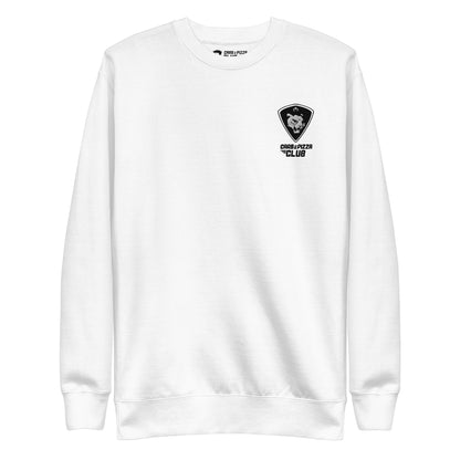 Embroidered unisex sweatshirt "Cars&amp;Pizza Club" New Logo