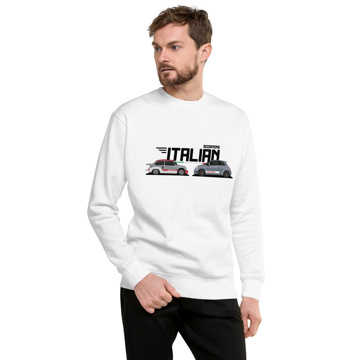 Fiat 500 Abarth unisex sweatshirt