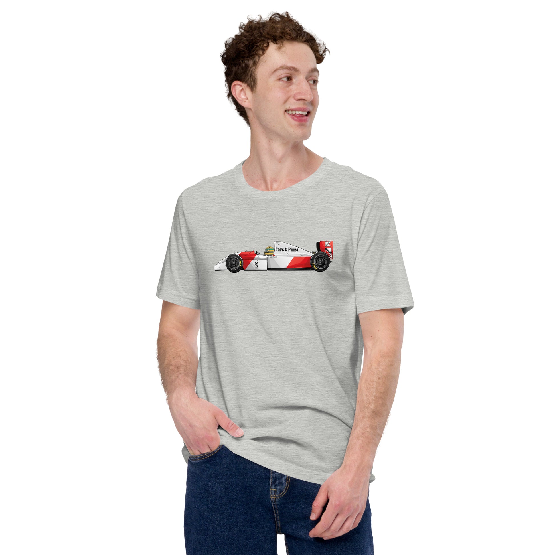 Buy unisex F1 Ayrton Senna t-shirt – Cars&Pizza Club