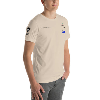 Camiseta unisex Cars&Pizza Club "Sponsor"